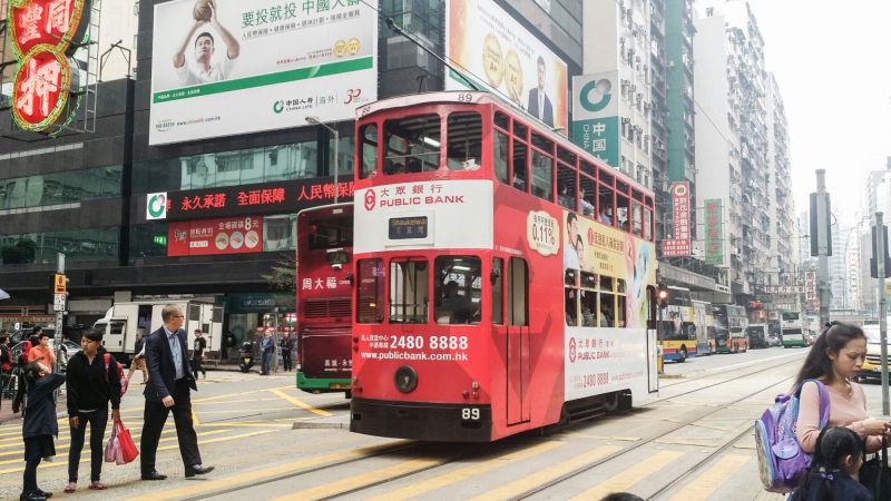 Ding Ding Tram Hongkong