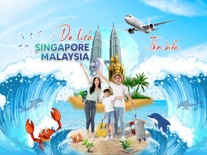 Tour Singapore Malaysia Indonesia 5 ngày 4 đêm