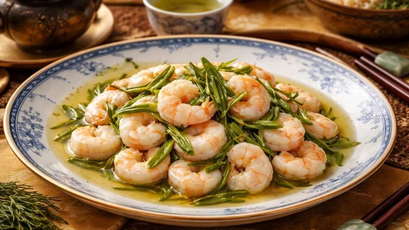 Tôm Long Tỉnh đặc sản trứ danh Hàng Châu Trung Quốc