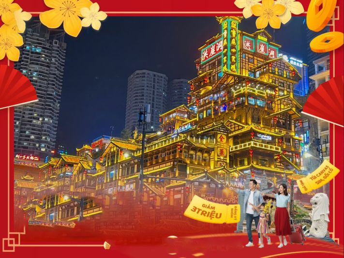 Tour Sắc Màu Trung Hoa Trùng Khánh - Mao Đài Trấn