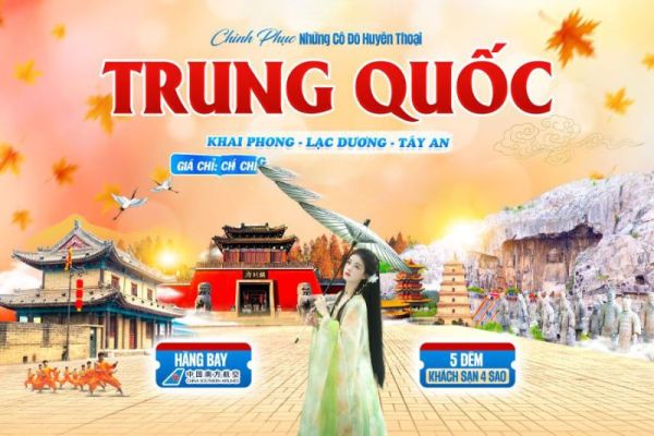 Tour Tây An 4 Ngày 3 Đêm: Lăng Mộ Tần Thủy Hoàng - Trải Nghiệm Văn Hóa (No Shopping)