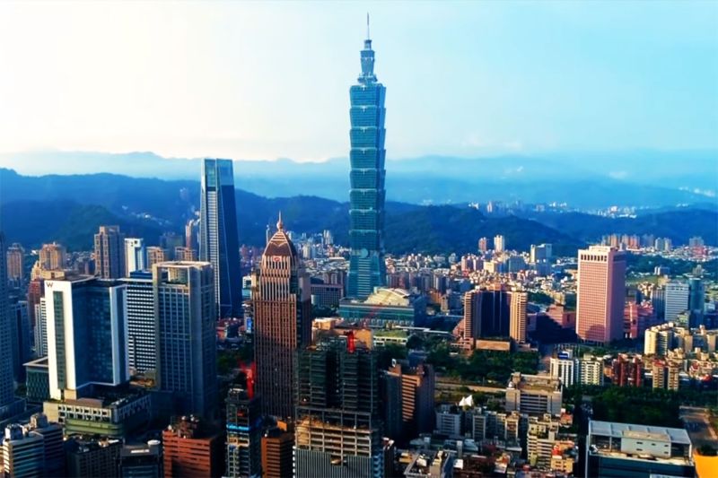 Thap Taipei Tower Dai Loan